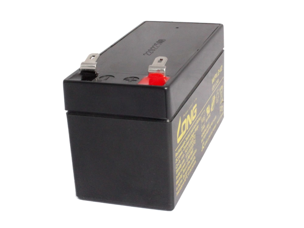 Akku kompatibel DM12-1.1 12V 1,2Ah AGM Blei Accu wartungsfrei Batterie lead acid